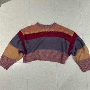 Striped Knitted Sweater
